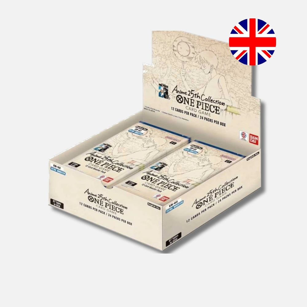 EB02 Anime 25th Collection EN Booster Box | One Piece Card Game